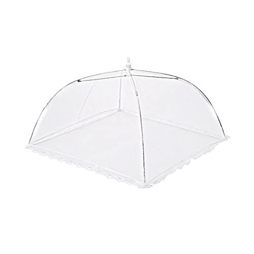 Geschenke 30 Lebensmittelabdeckung Mesh-Zeltabdeckungen -up-Großer Regenschirm für Lebensmittel, Picknick, Lebensmittelaufbewahrung im Freien Vesperdose Edelstahl Kinder