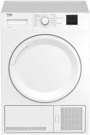 Beko DCU 8230 N b100 Kondenstrockner / 15 Programme / FlexySense - Elektronische Feuchtemessung / 8 kg Beladungskapazität / Kindersicherung / Expressprogramm