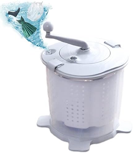 Camping Waschmaschine, Hand Rock Trommelwaschmaschine, Nicht Elektrische Waschmaschine, Einfach Zu Bedienende Manuelle Wäscheschleuder FüR Zuhause, SchlafsäLe