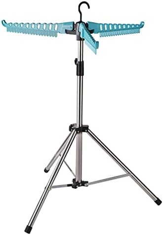 Sinbide Wäscheständer für Hemden, Faltbarer Wäscheständer Platzsparend, Klappbarer Kleiderstaender, Bügelwäscheständer