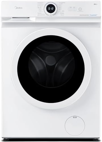 Midea MF100W80B-14A / WASCHMASCHINE/LUNAR SERIE / 8 KG/WEIß/AQUASTOP / 15 PROGRAMME