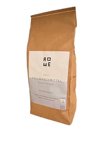 Vollwaschmittel Kopenhagen 1,0 kg für 28 Waschladungen, Vegan, ohne Mikroplastik