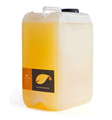 BIO Waschmittel flüssig - 300 Waschladungen - Uni Sapon Konzentrat - chemiefrei - umweltschonend - zertifiziert - pflanzliche Inhaltsstoffe - Vegan