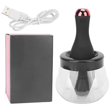 Elektrischer Make up Pinselreiniger, Automatische Make up Pinsel Reinigungswerkzeuge, Schnelle und Gründliche Reinigung, Waschen und Trocknen Ihrer Make up Pinsel