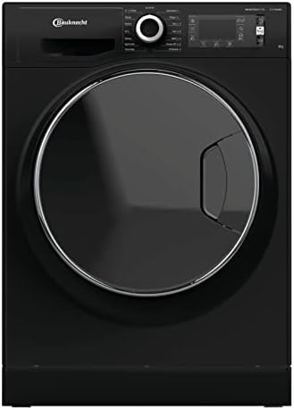 Bauknecht WM BB 8A Waschmaschine Frontlader/8kg/ EEK A/Active Care Color+/kraftvolle Fleckentfernung/Dampf Programme/Steam Hygiene mit Antivirus/Steam Refresh/Stopp&Add Funktion/schwarz