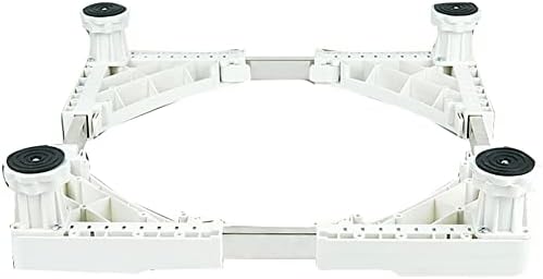 Benefischl 1 PCS Waschmaschinenständer Multifunktionale Verstellbare Basis Badezimmerzubehör für Trockner Kühlschrank A