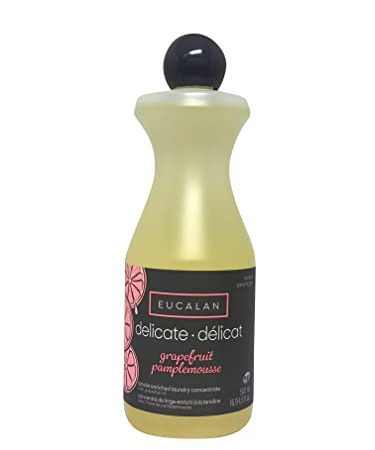 Eucalan 666884500472 pflegendes Feinwaschmittel, Grapefruit, 500 ml für Handwäsche