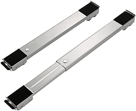 Waschmaschinensockel, mobiler Kühlschrankständer, multifunktionaler Verstellbarer Sockel mit 24 Rädern, geeignet für Waschmaschinen, Kühlschränke, Trockner, Geschirrspüler und andere schwere