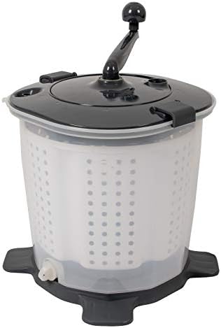 Bo-Camp Mobile Mini Camping Reise Hand Waschmaschine Kurbel Wäsche Trockner 2kg