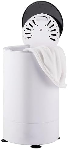 BAOSHISHAN Mini Rotationsdehydrator für Kleidung 2KG Kapazität Mini Elektrische Entwässerungsmaschine für Kleidung 1500rpm Stabil & Leise 220V (Kein Trockner)