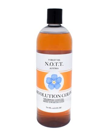 Orange Colorwaschmittel - Flüssigwaschmittel für strahlende Farben - Feinwaschmittel - Dosierhilfe - Universal für empfindliche Haut - Frischer Duft