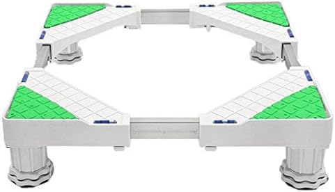 Waschtrockner Kühlschrankständer Bewegliche Basis - Beweglicher Kühlschrankbodenwagen Wsahing Maschinenständer Kühlschrankbasis Doppelrad mit Bremsfixfuß 500 kg Bequem Beweglich Einstellbar ( Color