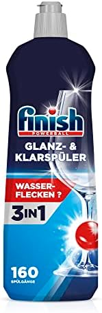 Finish Glanz- & Klarspüler – Für strahlendes und trockeneres Geschirr ohne Wasserflecken – Megapack mit 800 ml