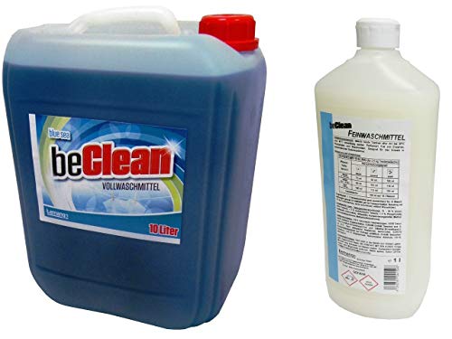 BLUE SEA Vollwaschmittel 10 Liter Kanister und 1 Liter Feinwaschmittel