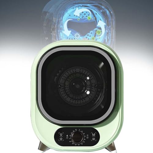 URJWAN Tragbarer Kondens-WäSchetrockner, Freistehender Kondens-WäSchetrockner, Kompakt Und Tragbar, 35 Dezibel Trocknung, Zwei Temperaturkontrollsonden,A-110V