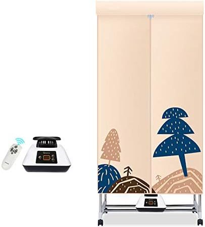 Dryer 1000W Hochleistungstrockner Haushalt Doppelschicht Schnelltrocknungsmaschine Kleiner Studentenwohnheim Warmlufttrockner Edelstahl Material 15 kg tragender Doppelschichtraum