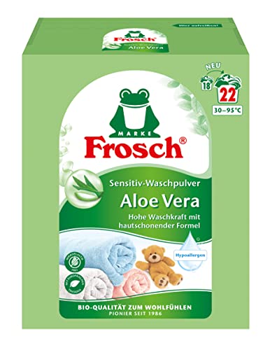 Frosch Sensitiv-Waschpulver, Aloe Vera, 1,45 kg
