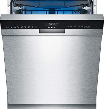 Siemens SN45ZS49CE iQ500 Unterbau-Geschirrspüler / C / 75 kWh / 14 MGD / Zeolith Trocknung / Smart Home kompatibel via Home Connect / glassZone im Oberkorb