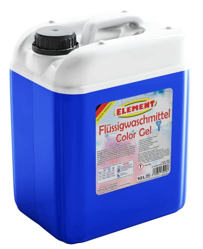 Element Flüssigwaschmittel Color Gel Waschmittel Color Waschmittel Buntwäsche Waschpulver flüssig 10 Liter
