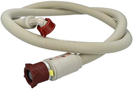 Zulaufschlauch Schlauch mit Aquastop 2 m 90°C Universal für Waschmaschinen Geschirrspüler Waschtrockner Spülmaschine mit 3/4 Anschlussverschraubung