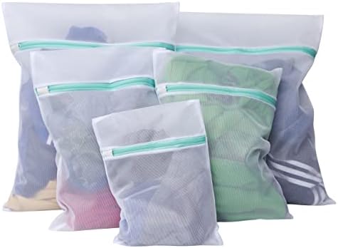 Lavandola® Wäschenetz Set - Kochfest und für Trockner geeignet - Wäschebeutel für Socken, Feinwäsche, Unterwäsche, UVM. - Wäschesäcke für Waschmaschine - Wäschesack Waschmaschine