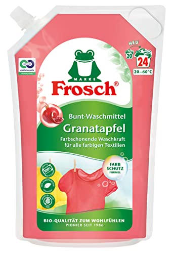 Frosch Granatapfel Bunt-Waschmittel Gel, 1,8 l