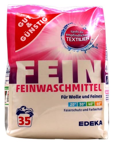 Gut & Günstig Fein Feinwaschmittel, 4er Pack (4 x 1.75g)