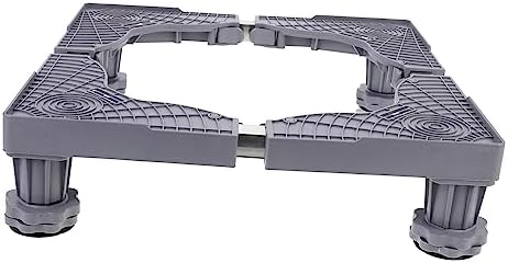 Angoily 1 Stk Waschmaschine Basis Mobiler Waschmaschinenständer Mini-ständer Kleiner Stand Waschmaschinensockel Trocknerbasis Gerätesockel Trocknermaschine Regal Plastik Kühlschrank