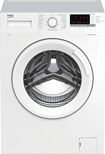 Beko WML81633NP1 Waschmaschine, b100, 8 kg, Frontlader, 1600 U/Min, 15 Programme, allergikergeeignet, Schontrommel, Pet Hair Removal, StainExpert Programm, Knitterfreie Wäsche mit AntiCrease, Weiß