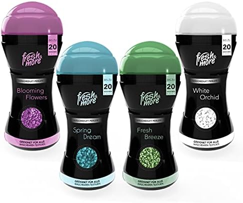 Fresh & More Wäscheduft Perlen Textilien-Parfüm Mix Paket (4x 210g)