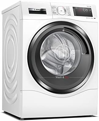 Bosch WDU28513 Serie 8 Smarter Waschtrockner, 10kg Waschen & 6kg Trocknen, 1400UpM, AutoDry optimale Trocknung, IronAssist Dampf zum Entknittern, EcoSilence Drive leiser und effizienter Motor