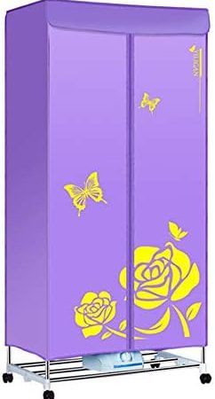 Clothes dryer Haushaltsverstellbarer, schnell trocknender Wäschetrockner mit großer Kapazität, hohe Leistung, Timing, leiser, energiesparender Wäschetrockner, wasserdicht/staubdicht/leicht zu bewegen