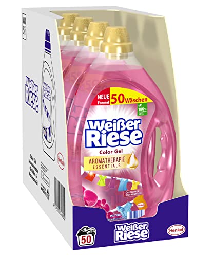 Weißer Riese Color Gel Aromath. Malaysia Orchidee & Sandelholz, 4er Pack (4 x 2.5 l)