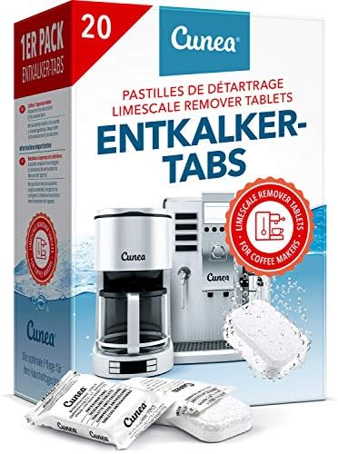 Entkalkungstabletten für Kaffeevollautomaten 20 Tabs - kompatibel mit allen Maschinen