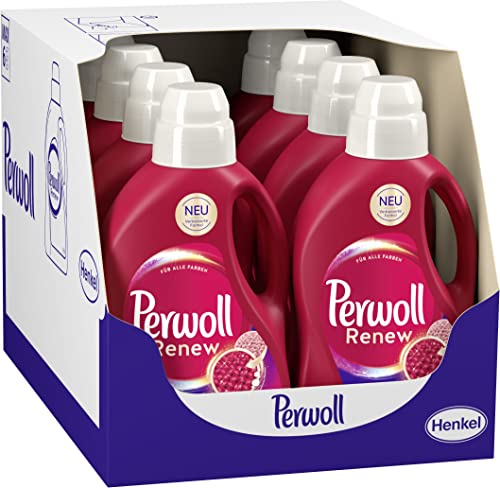 Perwoll Renew Color 192 8x24 Waschladungen Color Waschmittel, Feinwaschmittel stärkt die Fasern, verbessert die Farbintensität