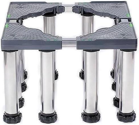 BDXZJ Waschmaschinen Untergestell für Kühlschrank Universal Verstellbare 4/8/12 Füße Waschmaschine Sockel für Spülmaschine Gefriertruhe Gefrierschrank Küchenschrank 12 Feet,24-27cm