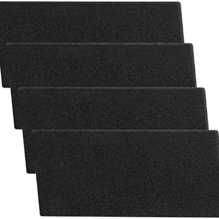 Filter für Bauknecht Privileg Whirlpool HX 481010354757 Trockner Wärmepumpentrockner | 225 x 107 x 8 mm | Schwammfilter Filtermatte Kondenstrockner (4 Pack)