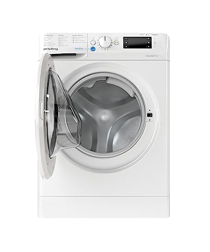 Privileg PWWT X 86G4 DE N Waschtrockner / 8 kg Waschen / 6 kg Trocknen /1400 UpM/Mengenautomatik/Wasserschutz/Anti-Geruch-Programm/Startzeitvorwahl/Wolle-Programm/Eco Motor/Waschen&Trocknen 45' Progr