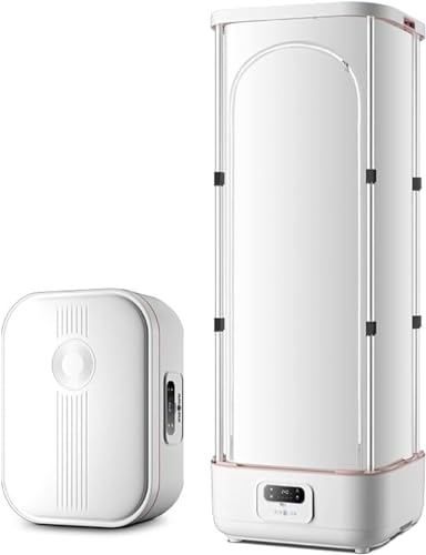 Automatischer 900-W-Kleidungsdampftrockner – Dampftrocknungsmaschine mit Aromatherapie-Box – Fernbedienung – platzsparend