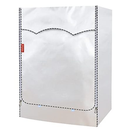 AlaSou Waschmaschinenbezug, wasserdicht, für Waschmaschine, 60 x 85 x 64 cm, silberfarben
