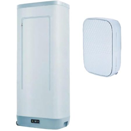 NVIVN Tragbarer Trockner, Dampfpress-Bügelmaschine, 360°-Heißluftzirkulation, Intelligentes Timing, Desinfizieren Und Trocknen Von Kleidung, Automatisches Kleidungspflegesystem Zum Dämpfen