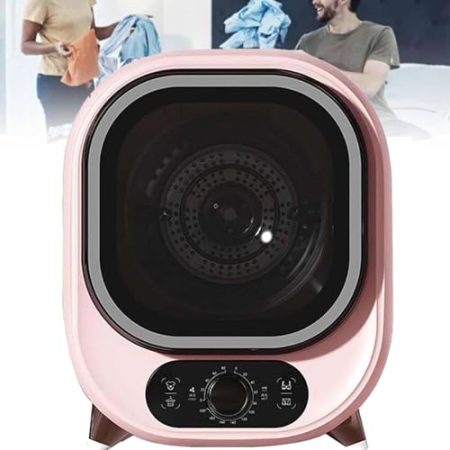 Tragbarer Kondens-WäSchetrockner, Kleiner 5-Kg-BelüFtungstrockner, Zur Wandmontage Oder Auf Der Arbeitsplatte, Kompakter Mini-Schleudertrockner, 0,8 Kg TragfäHigkeit,C-110V