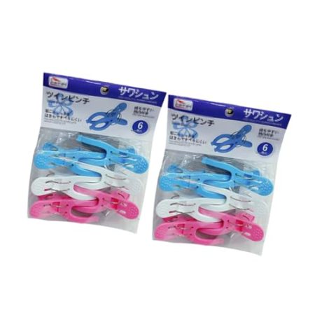 HOMSFOU 12 STK Mehrzweck-kleiderbügel Handtuchhalter Kleiderklammern Clip Und Tropfaufhänger Wäsche Trocknen Handtuch-Quilt-Clip Große Klammern Clip-aufhänger Sockenklammern Multifunktion