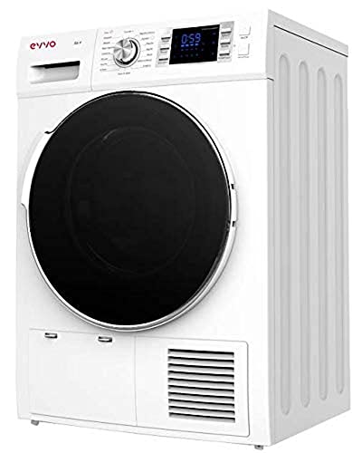 Trockner EVVO S3.8 Kondensation 8 kg - Spanische Marke - 4 Jahre Garantie - Weiß