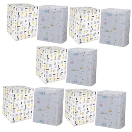 UKCOCO 10 Stk Waschmaschine Staubschutz Staubdichte Abdeckung Für Waschmaschine Waschmaschinenabdeckung Staubschutz Für Waschmaschine Waschmaschinenschutz Rolle Morgen Muschelschale