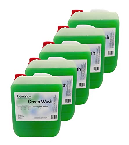 Flüssigwaschmittel green 5x5l Kanister