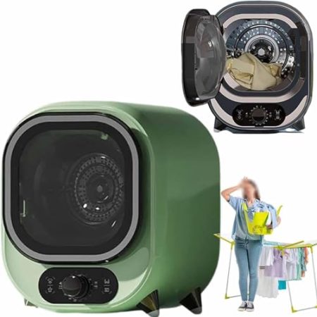 Wäschetrockner, Mini-Schleuder, Tragkraft 0,8 kg, Kleiner Wäschetrockner, tragbarer Kondensationstrockner, belüfteter Wäschetrockner mit 5 kg Fassungsvermögen, für kleine Kleidungs